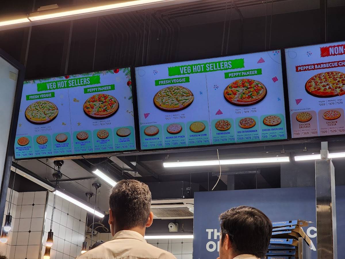 Domino's Pizza Bani Park, Jaipur menu