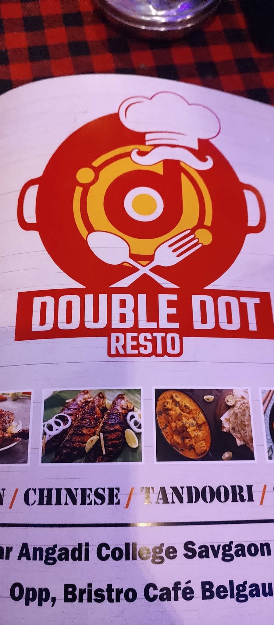 Double Dot Resto menu