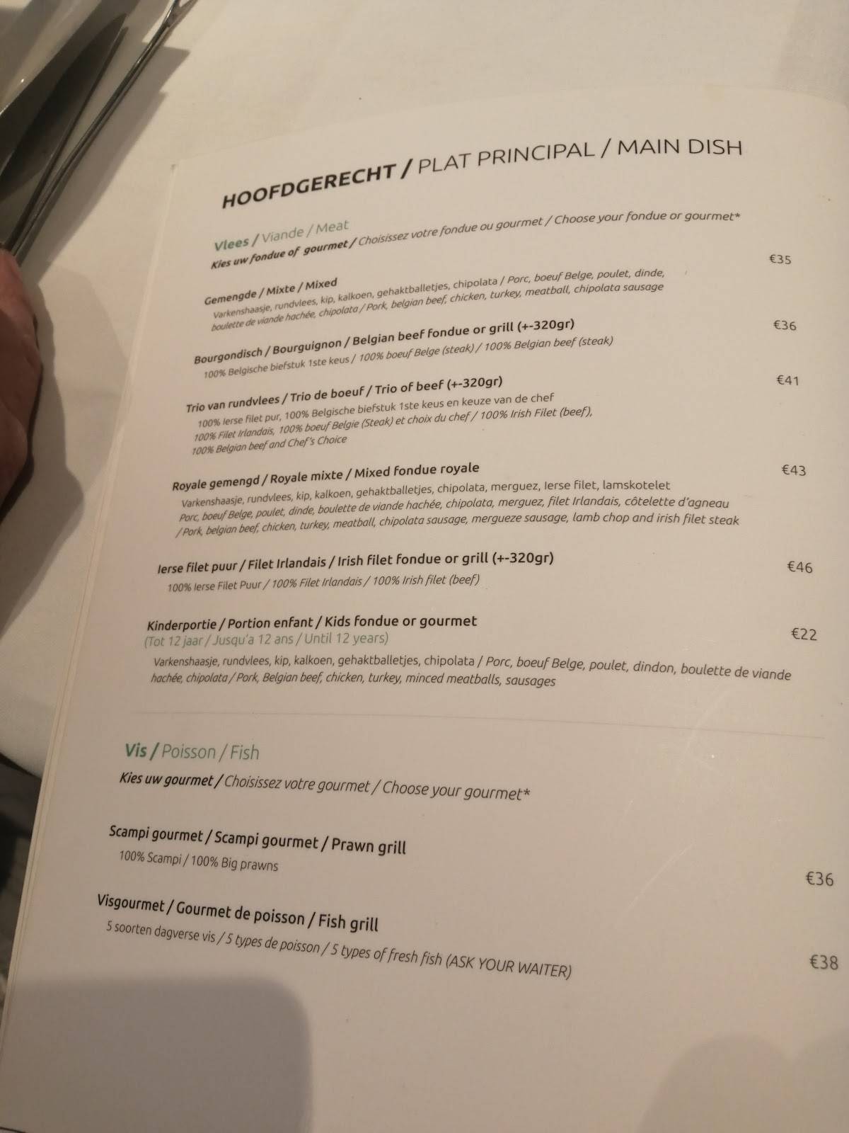 Menu de Eclips