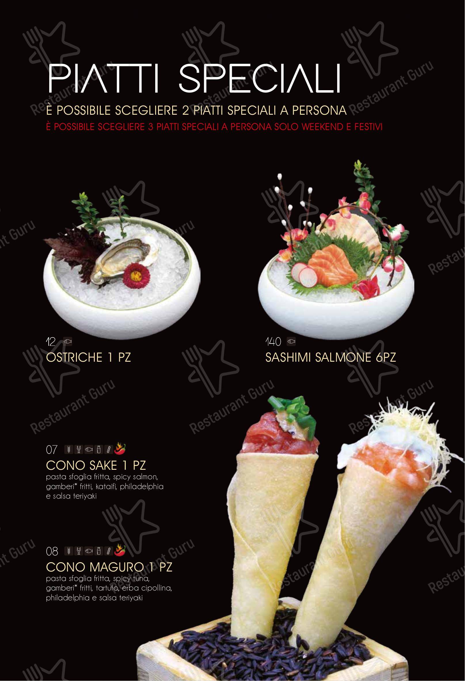 Menu per Ristorante Elite Sushi ristorante