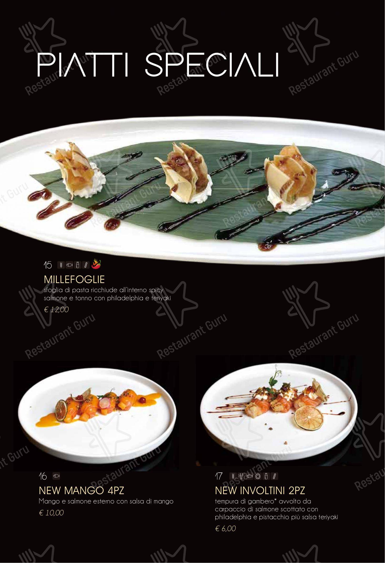 菜单 per Ristorante Elite Sushi in Erba