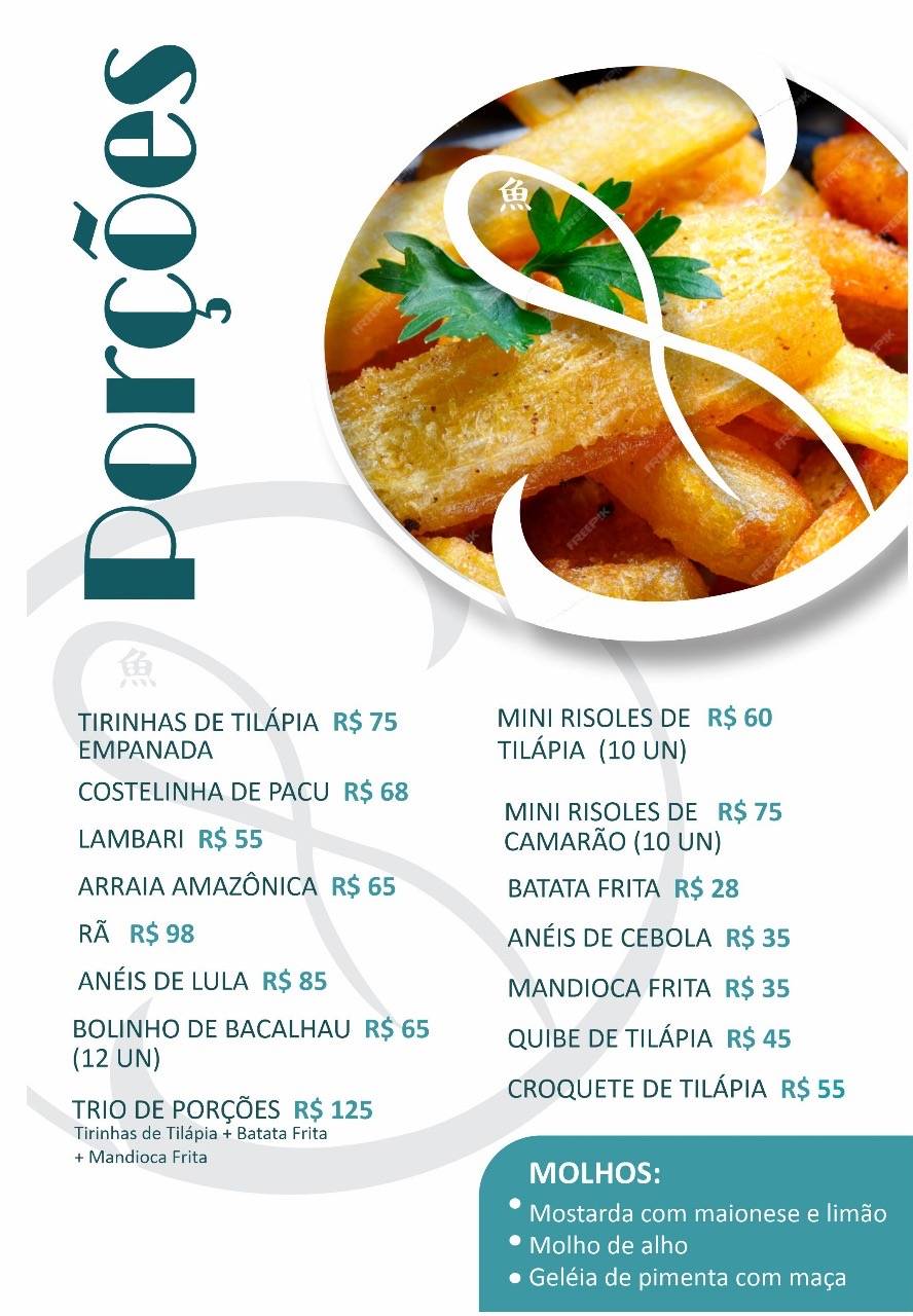 Empório da Tilápia Botucatu cardápio