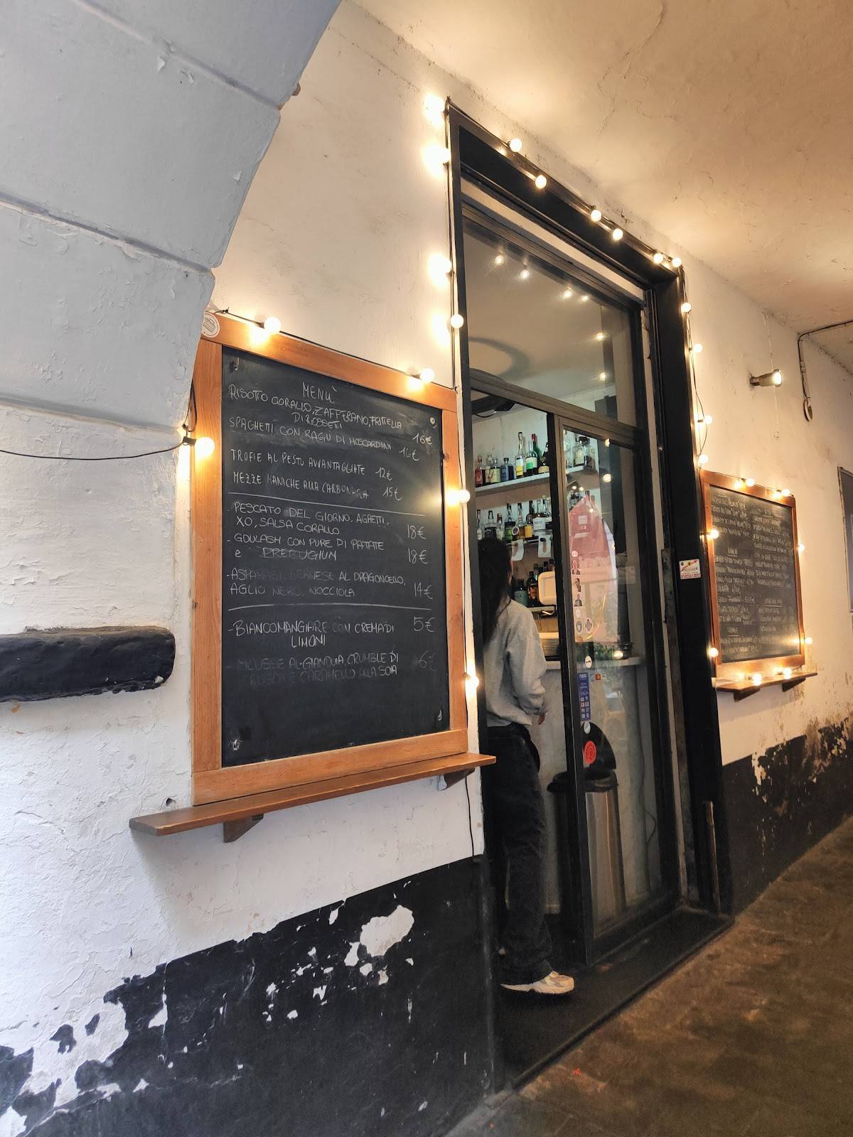 Menu di Enoteca Ristoro 