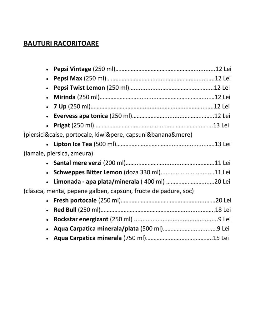 Menu de Flamingo Food