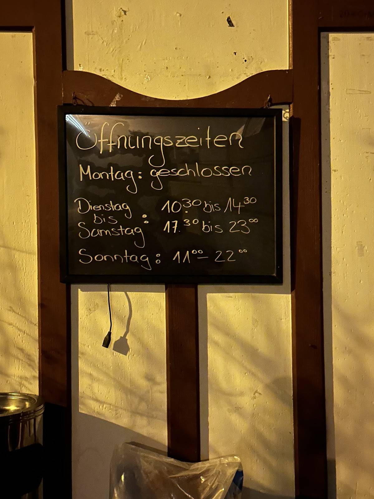 Menu di Restaurant Freudenberg 
