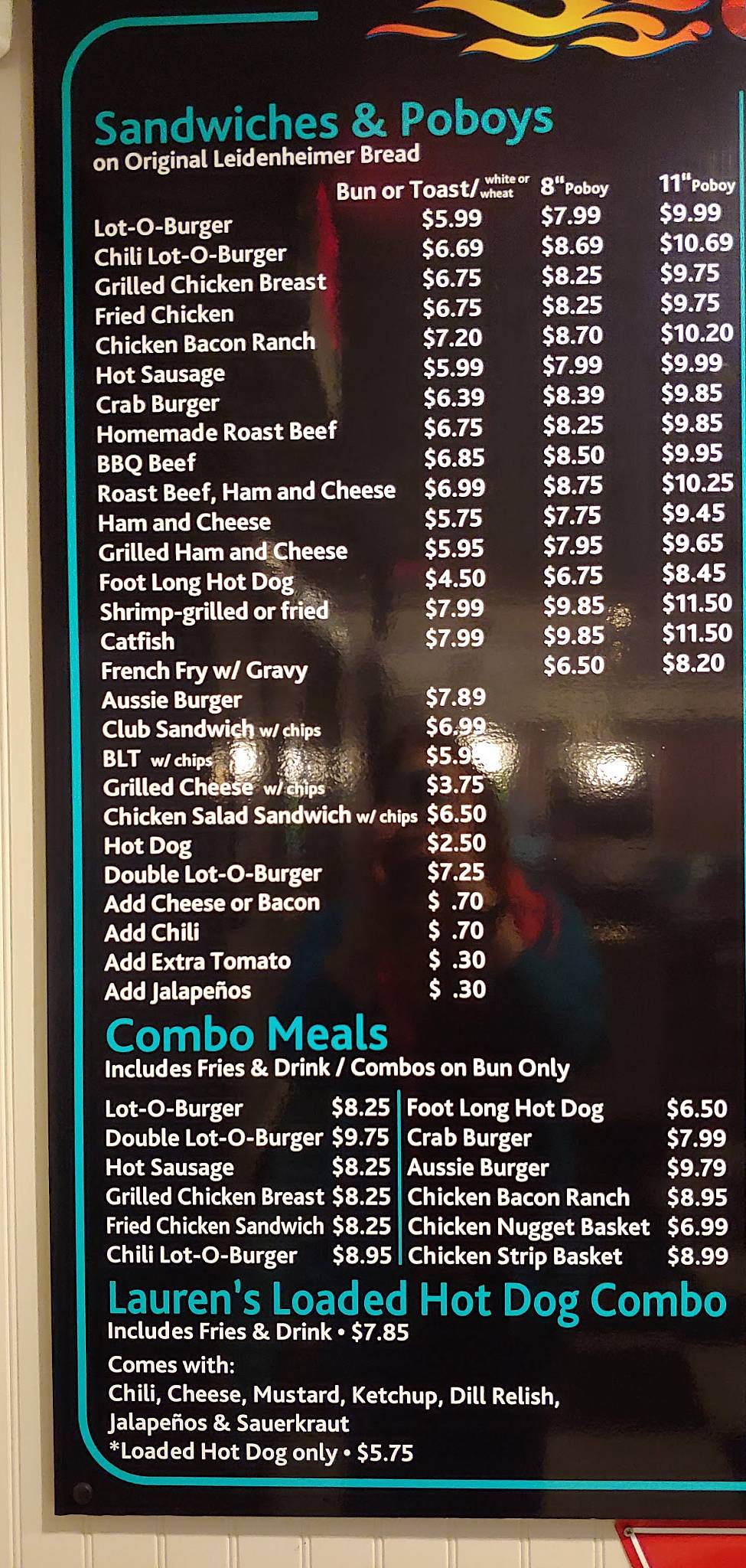 Menu at Frostop Clearview restaurant, Metairie, 810 Clearview Pkwy