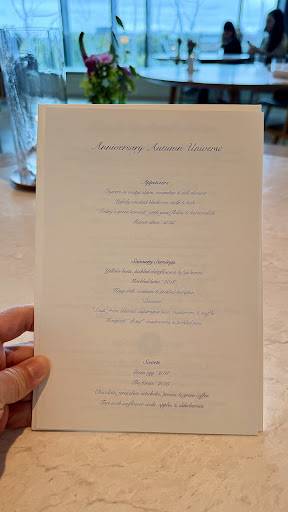 Menu de Geranium