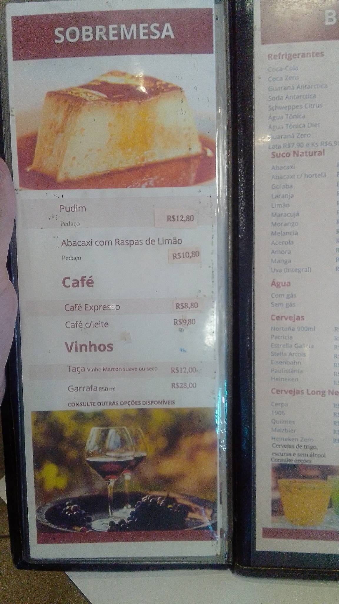 Gijo's Restaurante cardápio