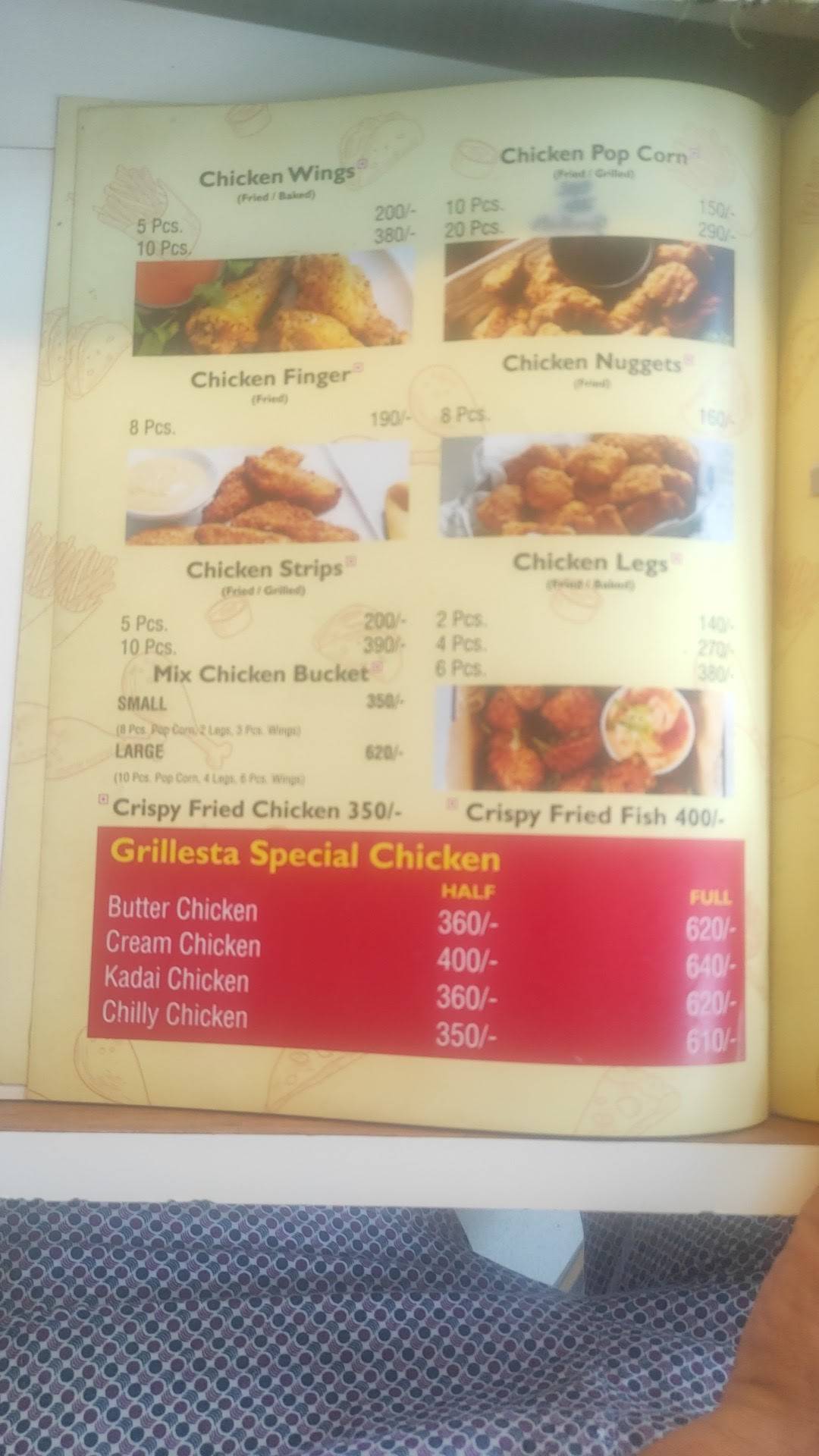 Grillesta Cafe-Best Resturant in Raja Sansi/Cafe/Dining Hall in Raja Sansi/Amritsar menu