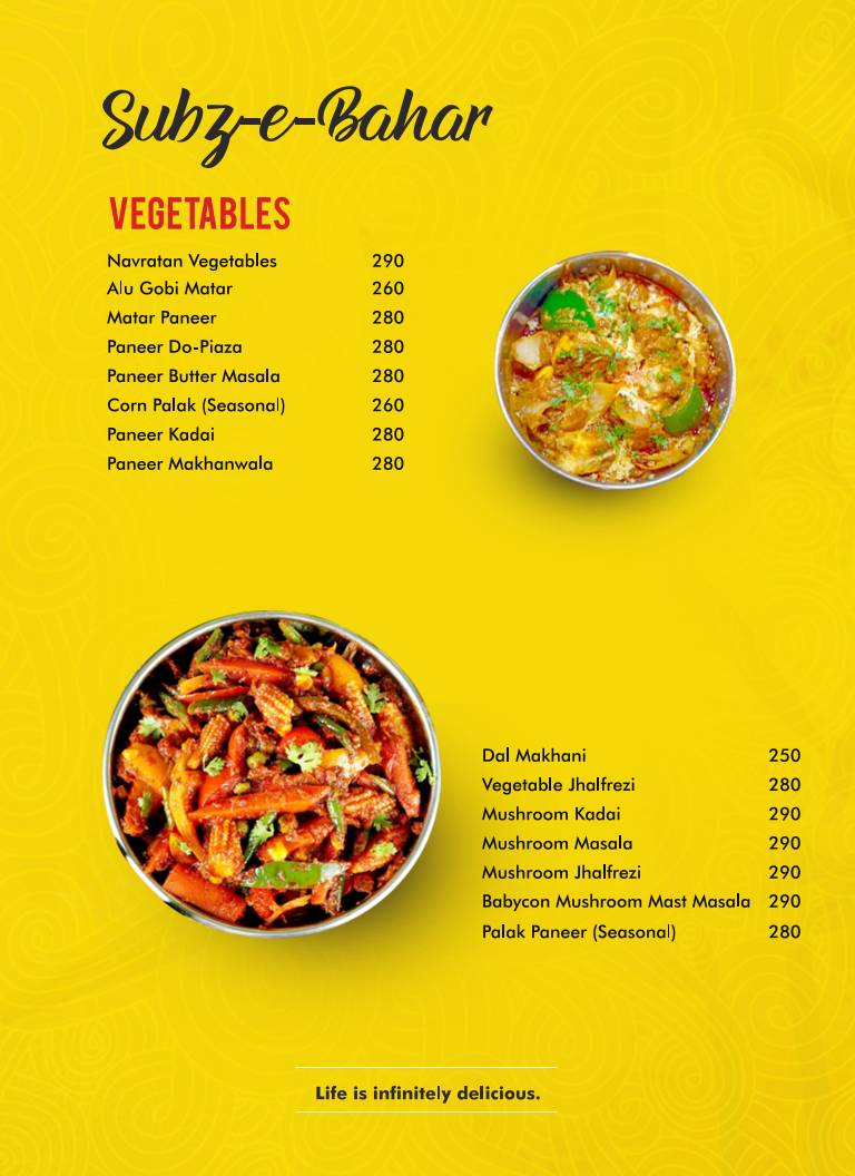 Hatari Restaurant - Garia menu