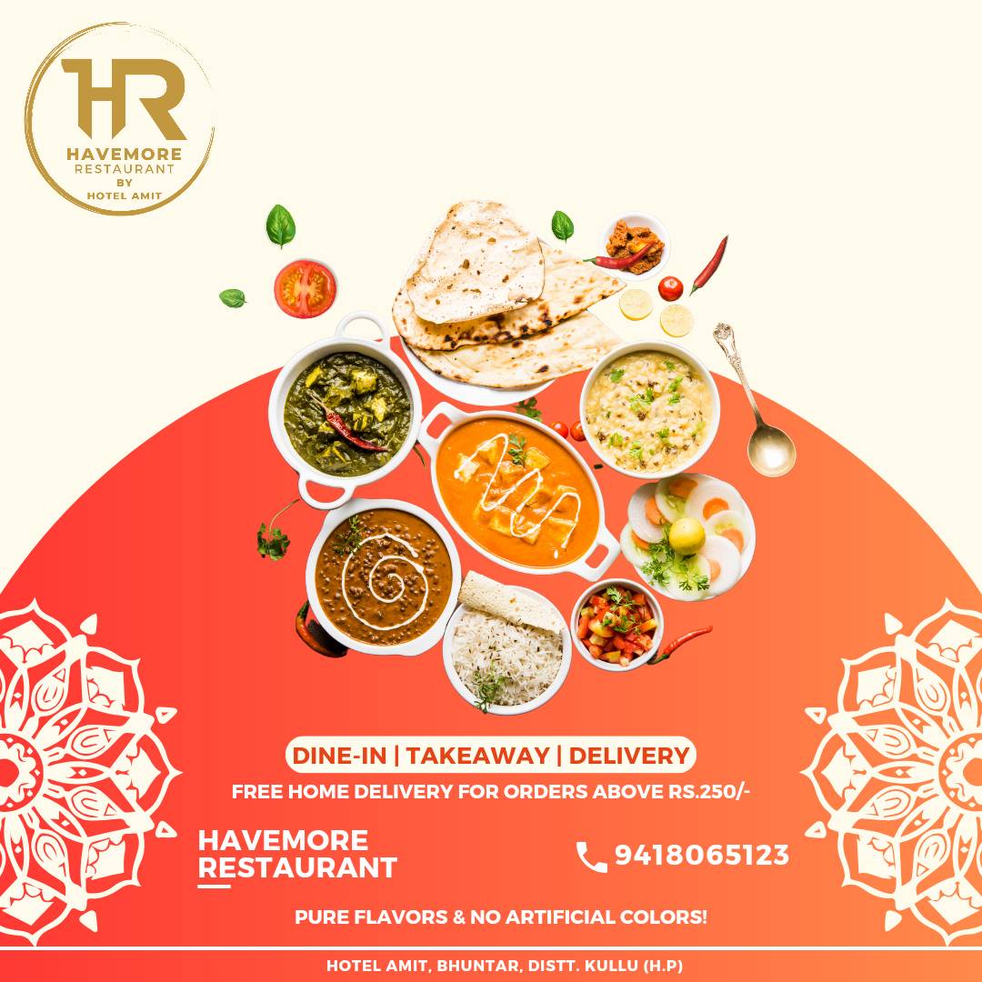 Havemore Restaurant menu