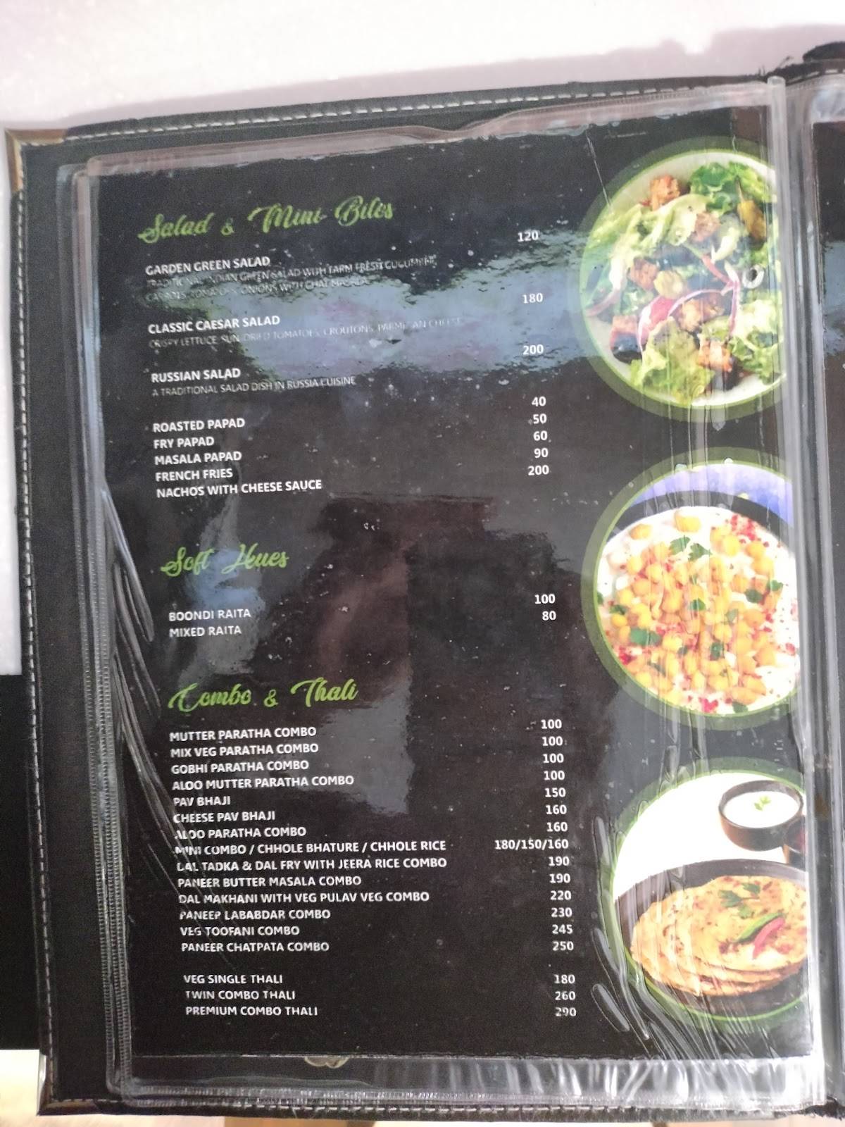 Indian Spice menu