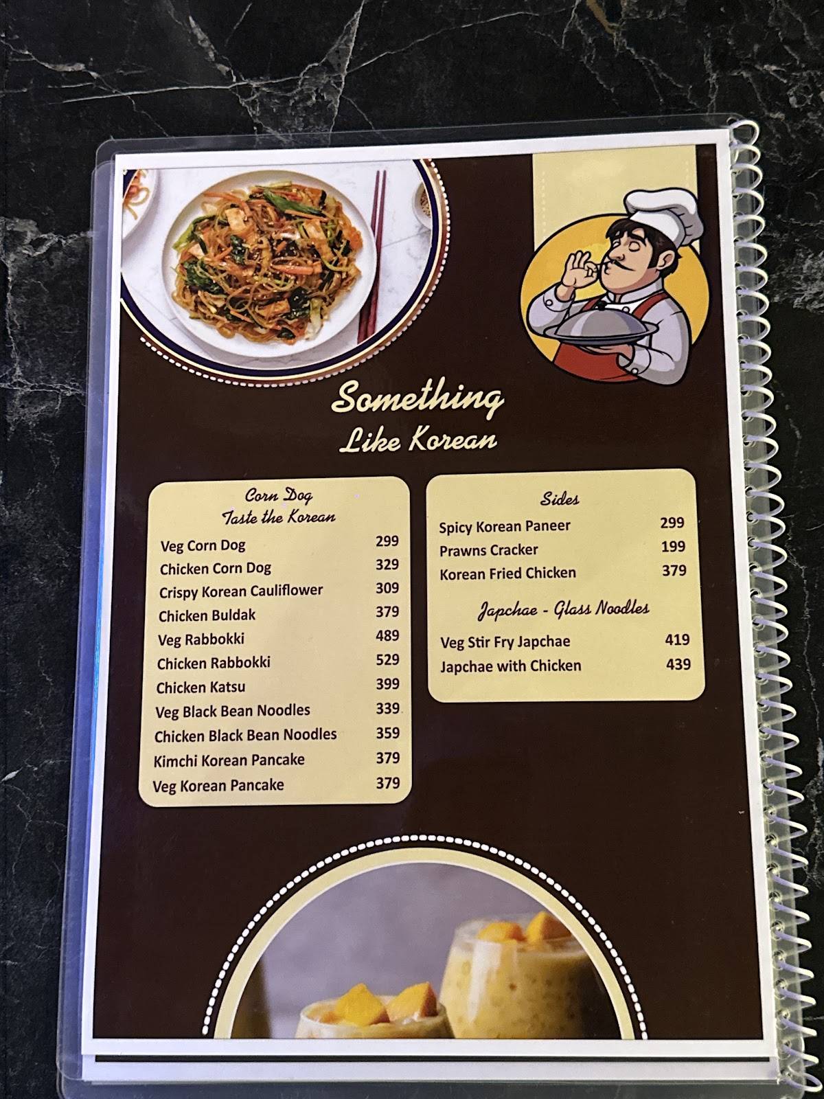 J21 BAR , LOUNGE & DANCE FLOOR menu