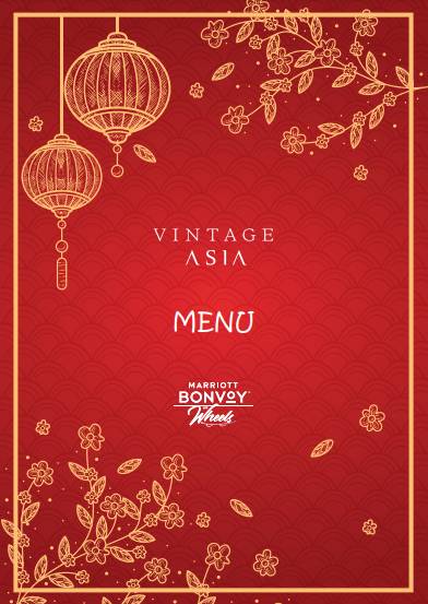 JW Marriott Hotel Kolkata menu