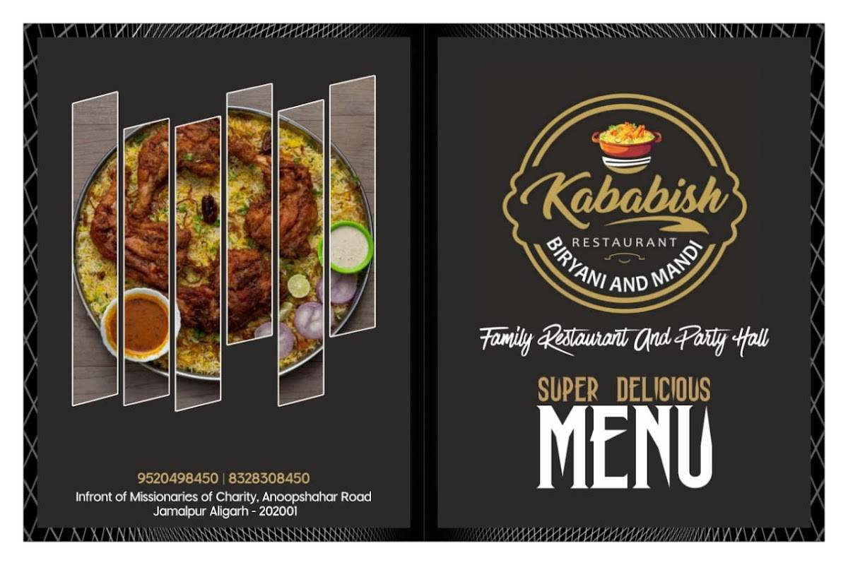 Kababish - Aligarh menu