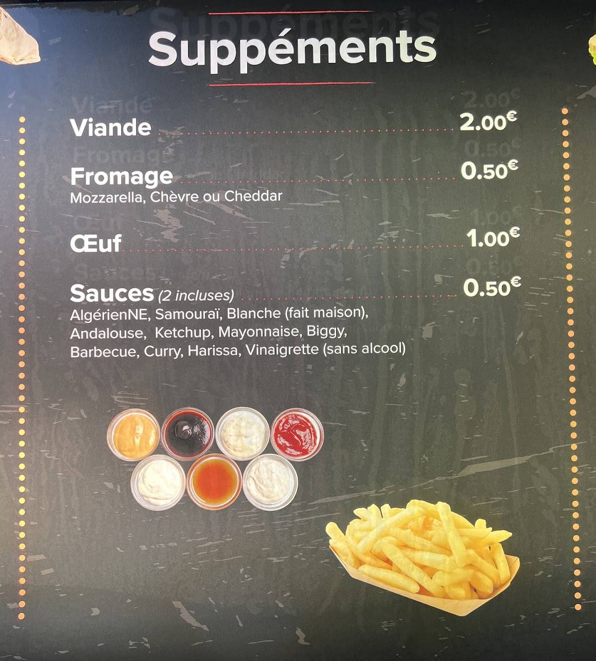 Menu de Kebab Istanbul