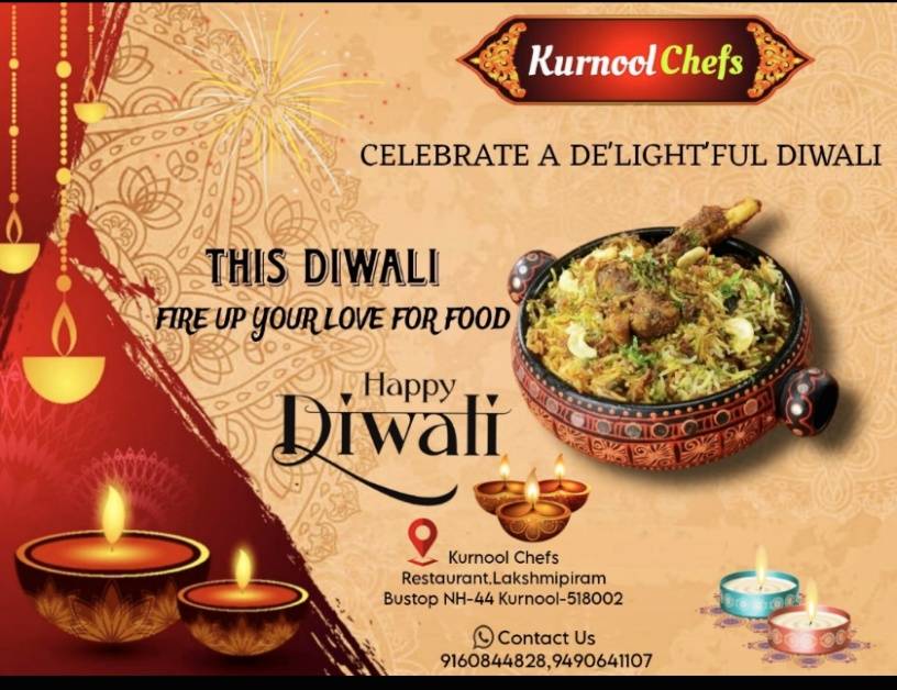 Kurnool Chefs menu