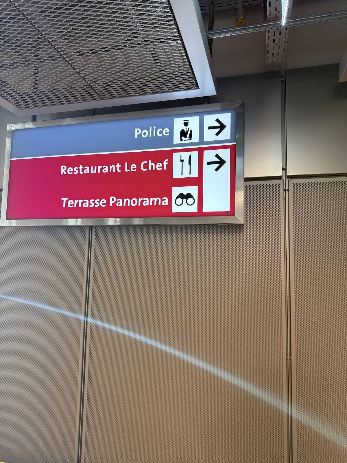 Menu de Le Chef