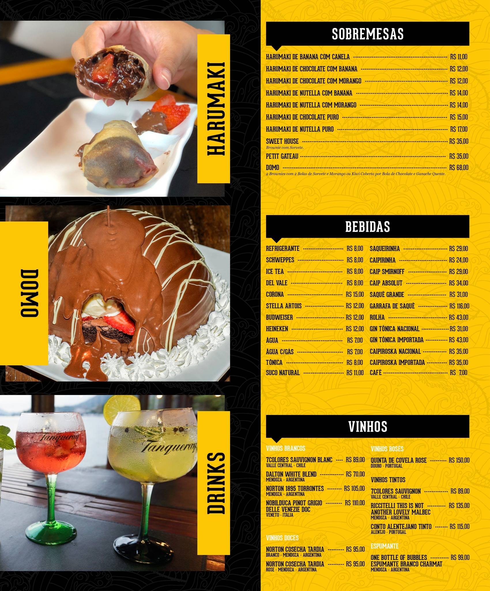 Lighthouse Gastrobar cardápio