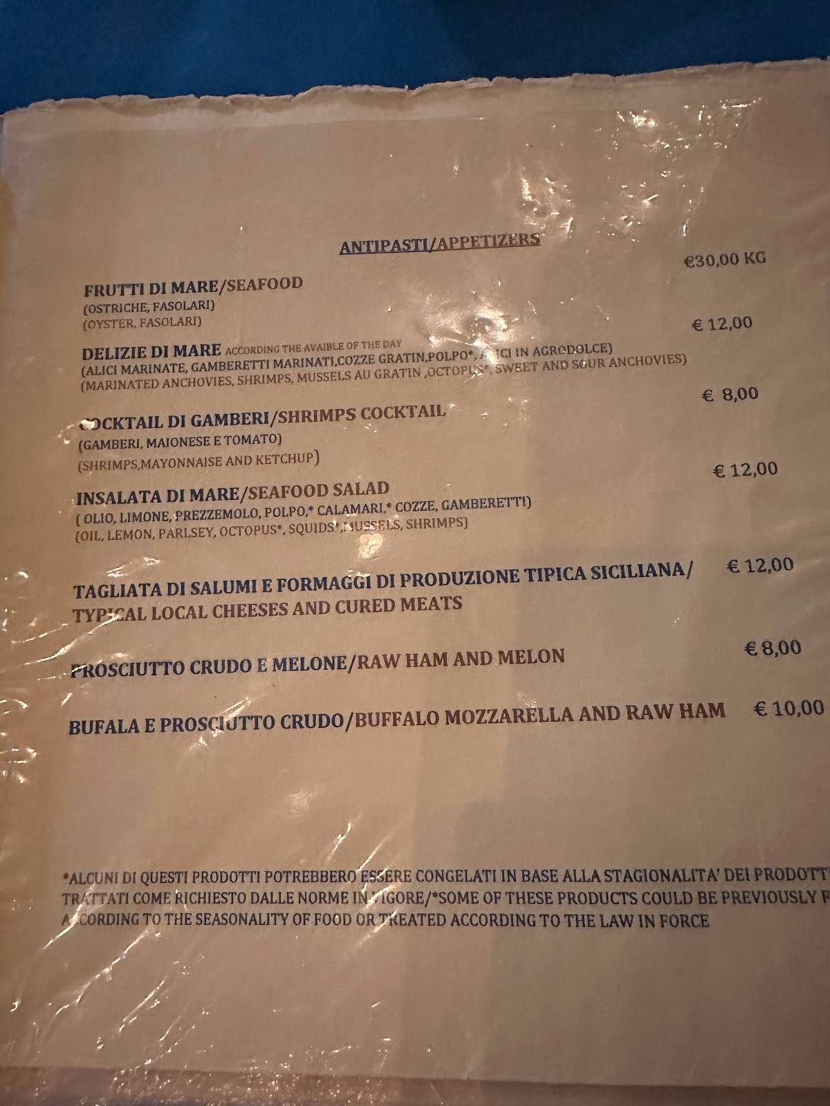 Menu di Longanà 