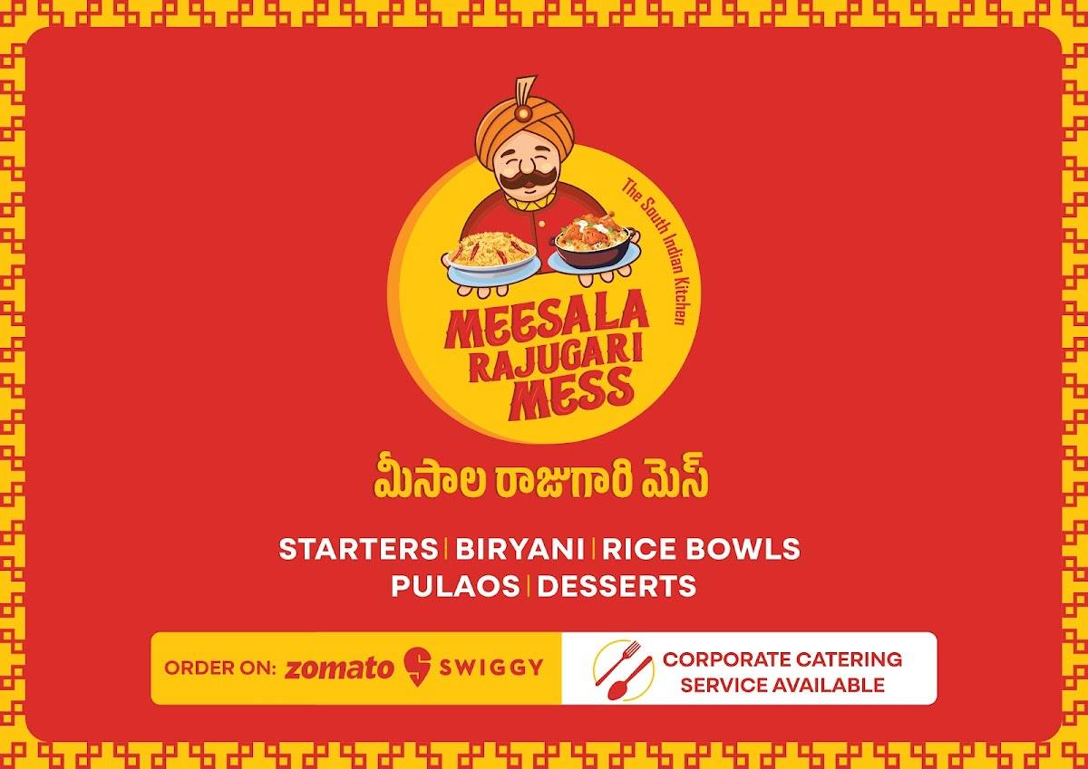 MEESALA RAJUGARI MESS menu