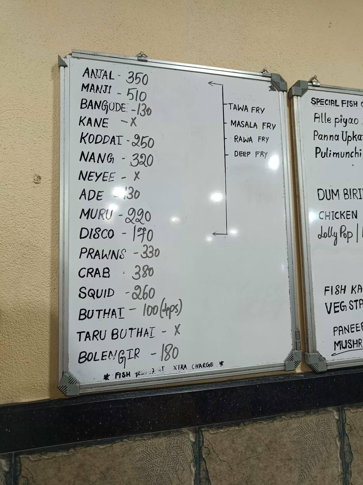 Machali menu