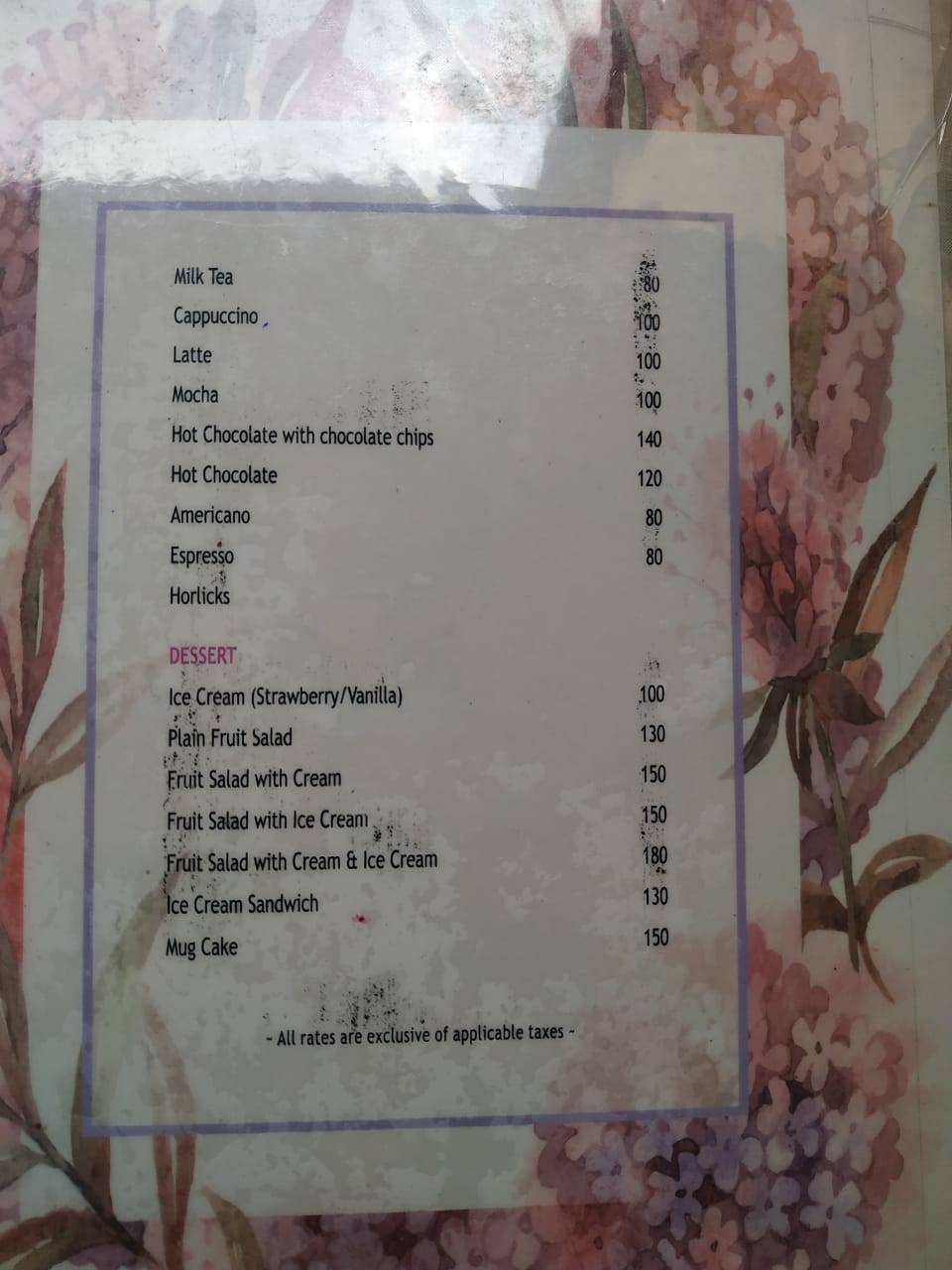 Magnum Opus The Restaurant menu