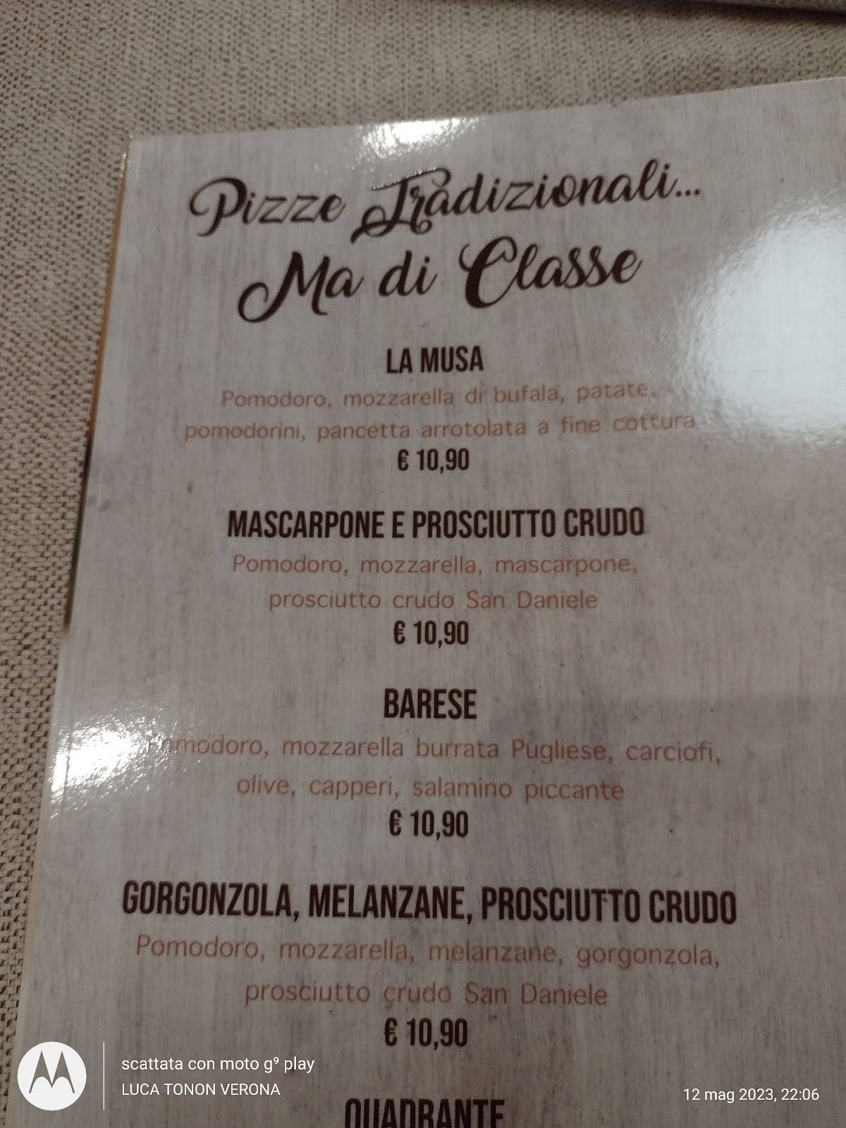 Menu di Makeroni Ristorante Pizzeria 