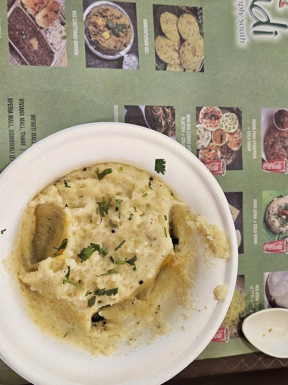 Malgudi Simply South menu