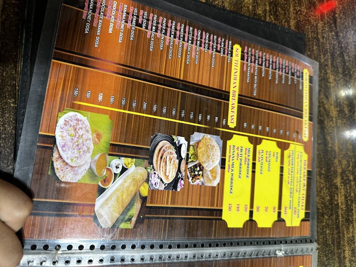 Mamta Restaurant menu