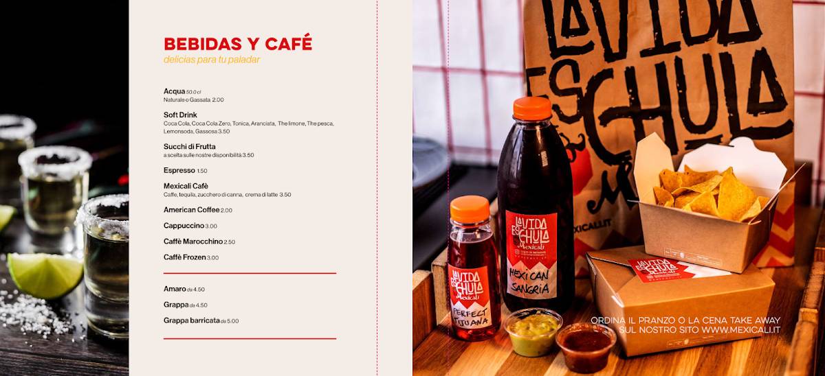 Menu di Mexicali 