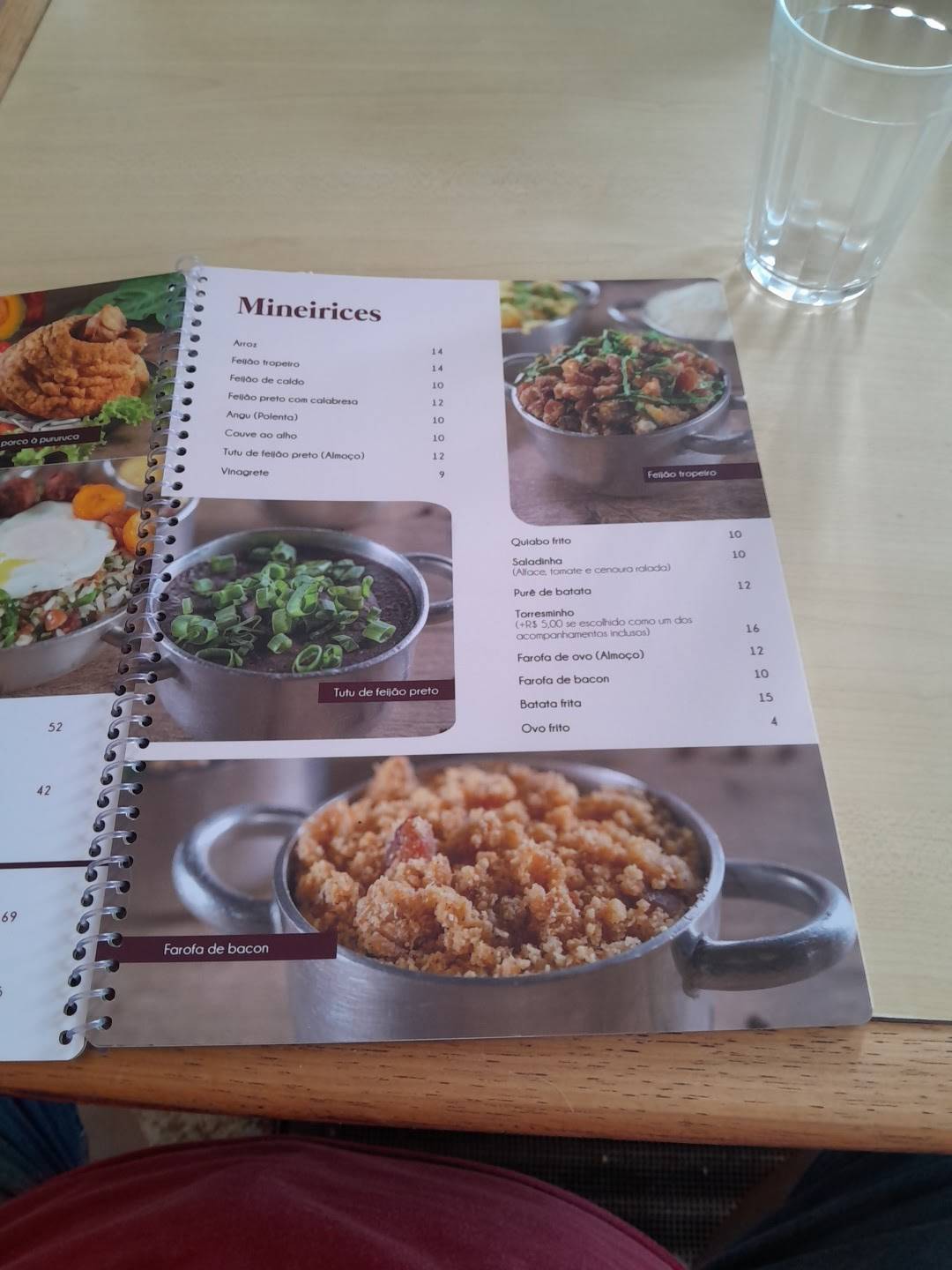 Minas Bistrô: Feijoada, Petiscos, Prato Executivo, Delivery Sudoeste Brasília DF cardápio