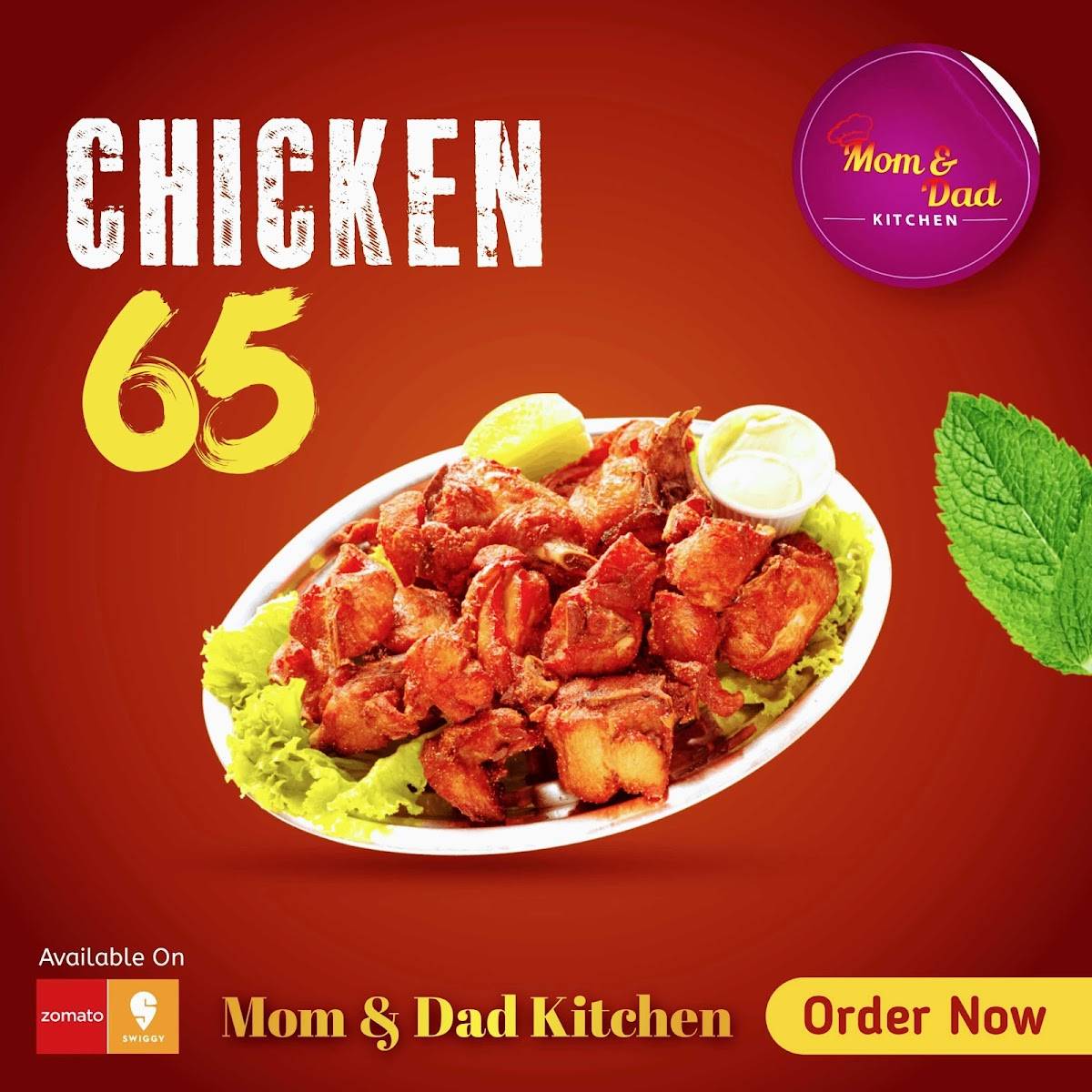 Mom & Dad Kitchen menu