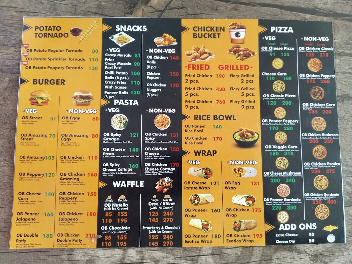 One Bite Burhanpur menu