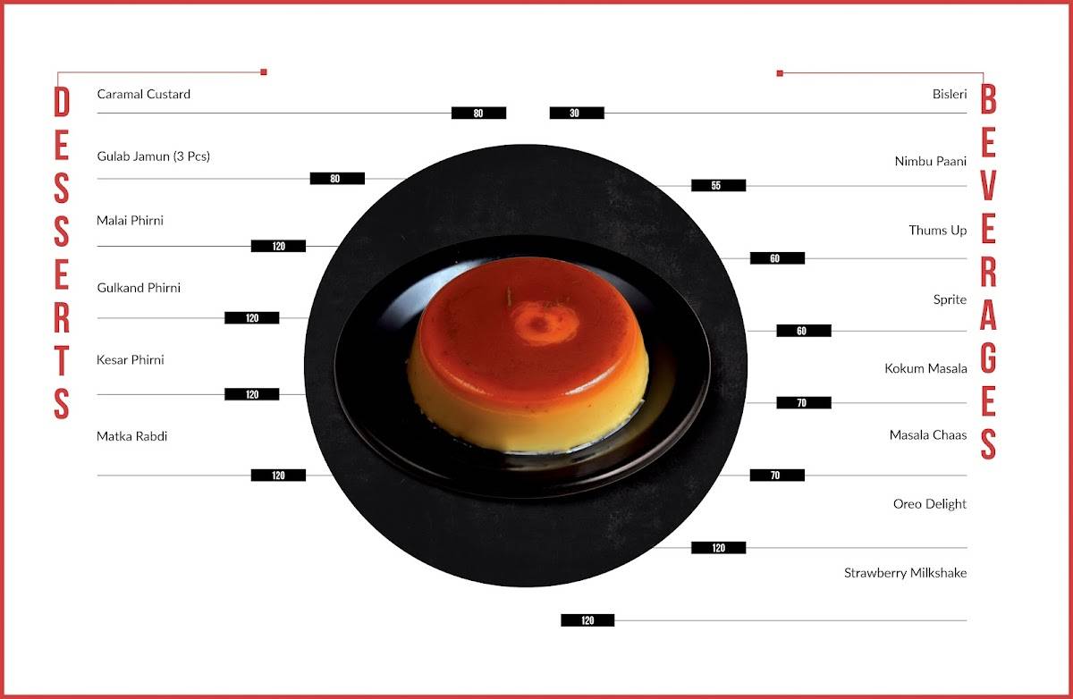 Oriental Stories menu