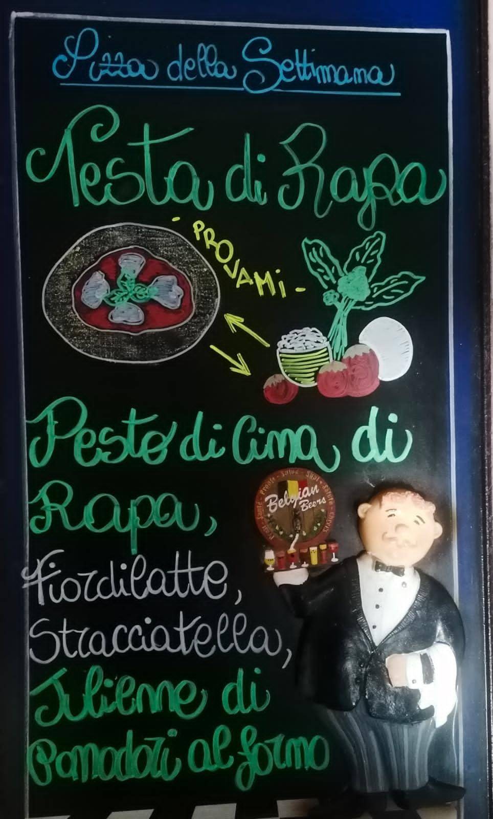 Menu di Osteria Pizzeria La Cornucopia 