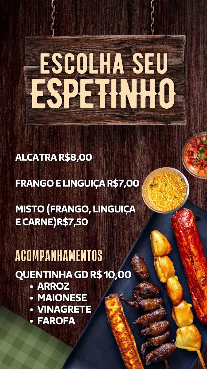 Padaria Doce Sabor cardápio