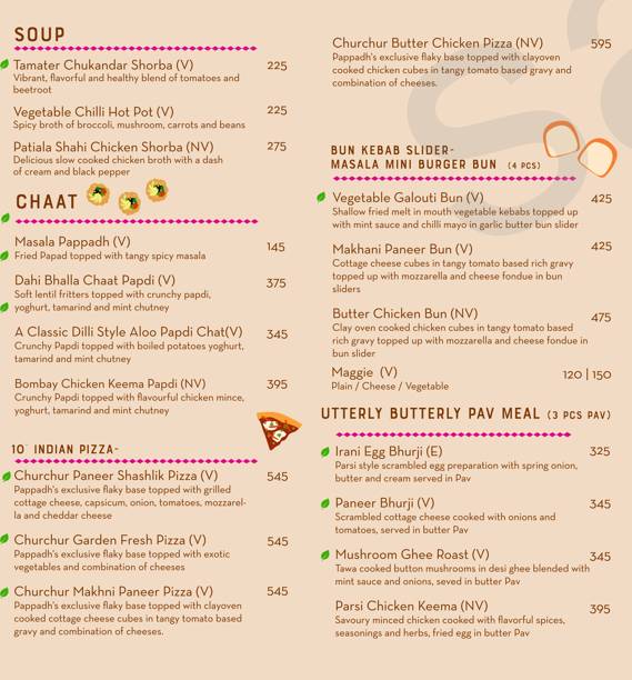 Pappadh by Elgin menu