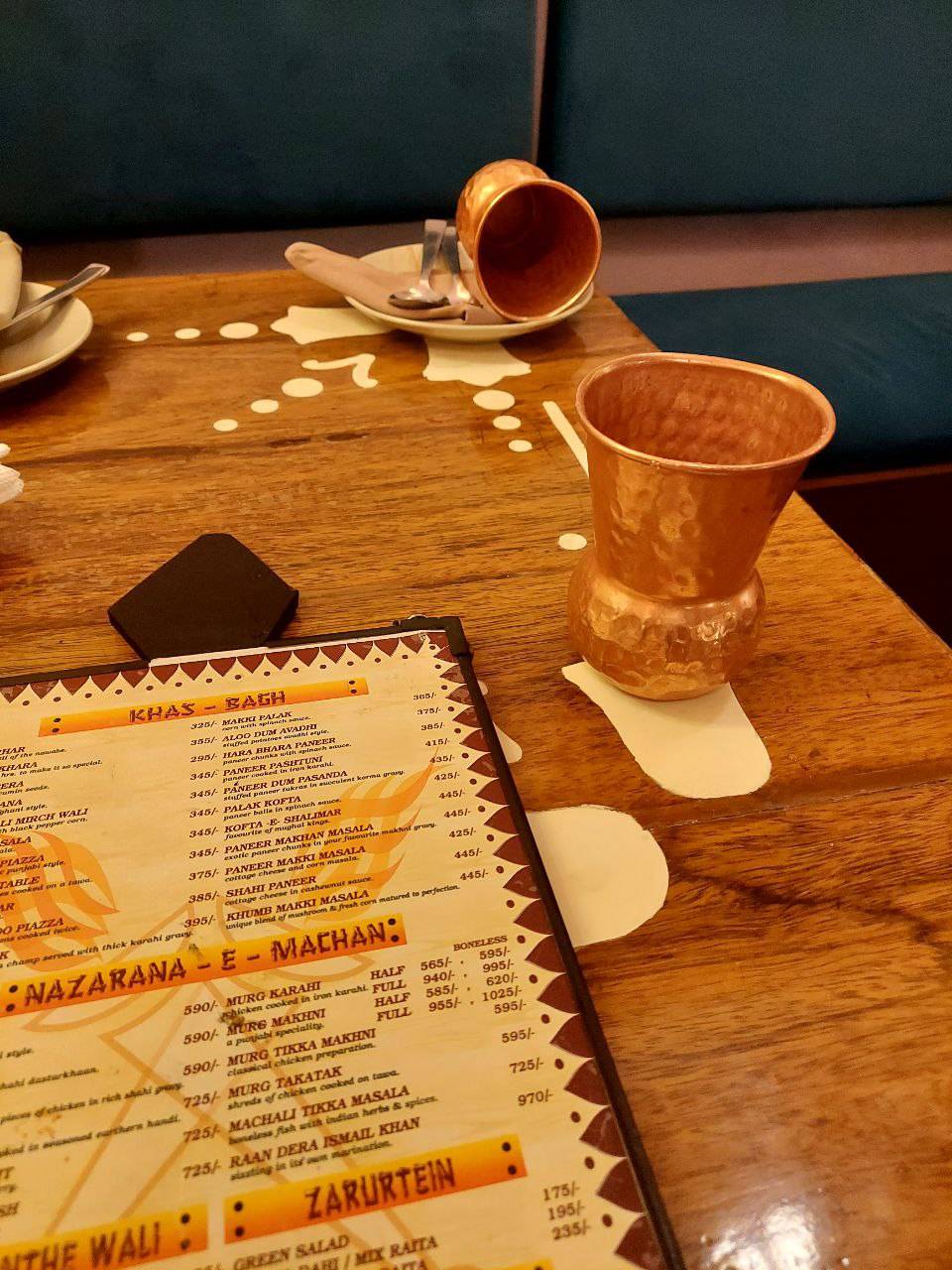 Pashtun Restaurant menu