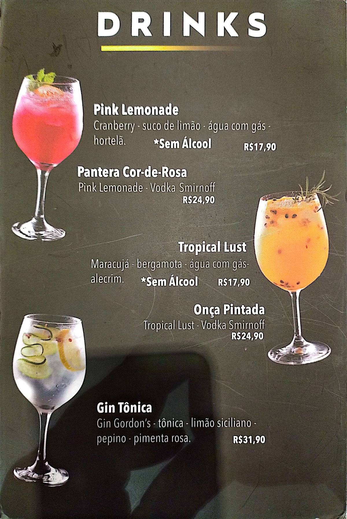 Petiskeira Praia de Belas cardápio