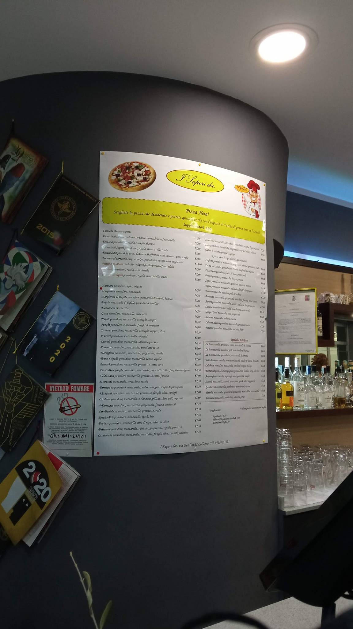 Menu di Ristorante Pizzeria I Sapori DOC 