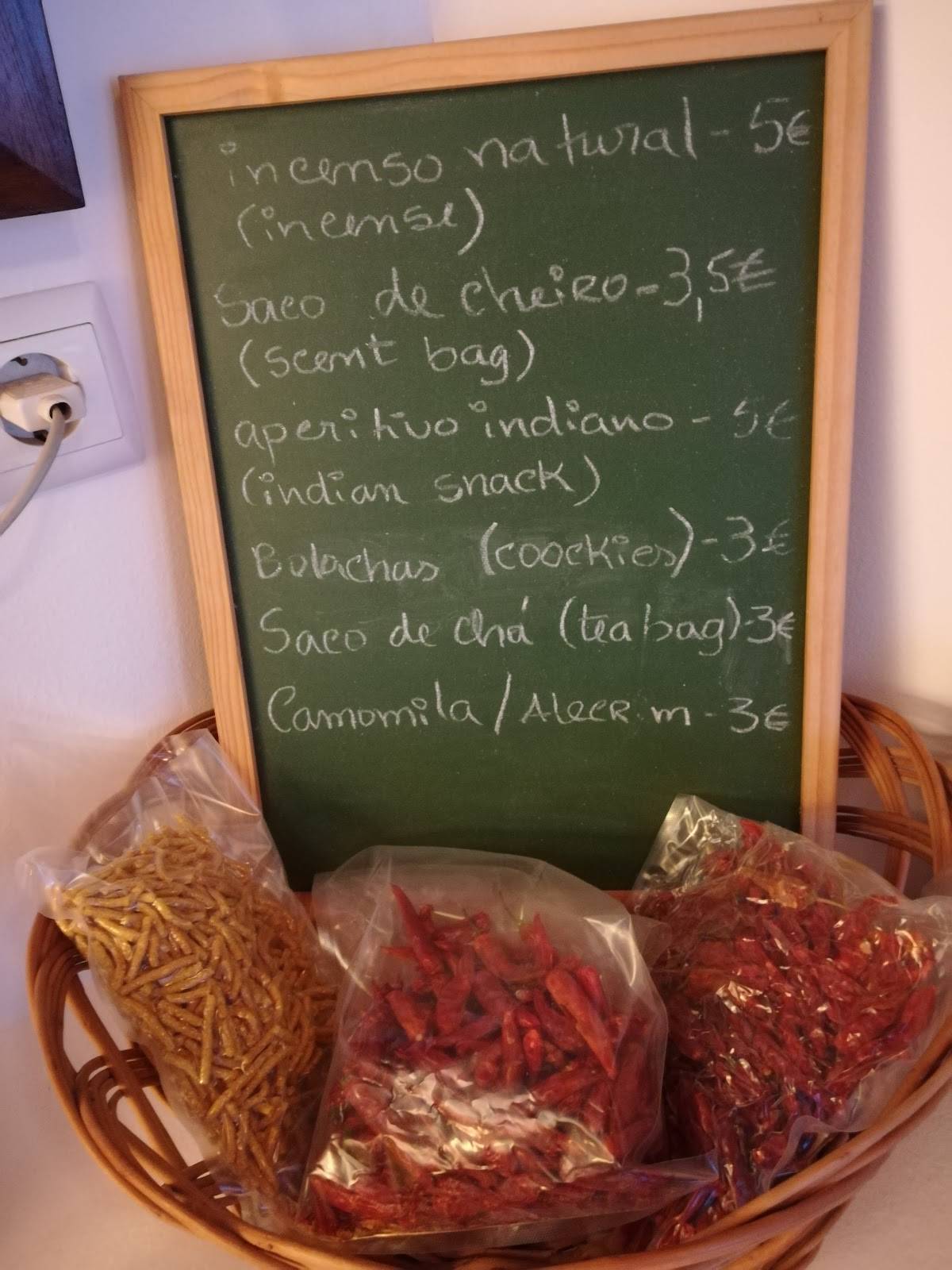 Menu em Quinta dos Sabores restaurante, Rabo de Peixe