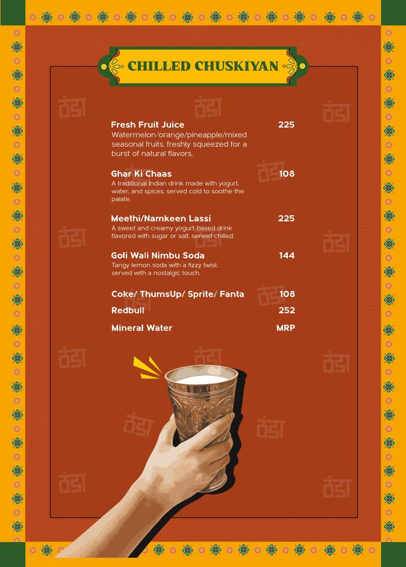 Rasila's Kitchen menu