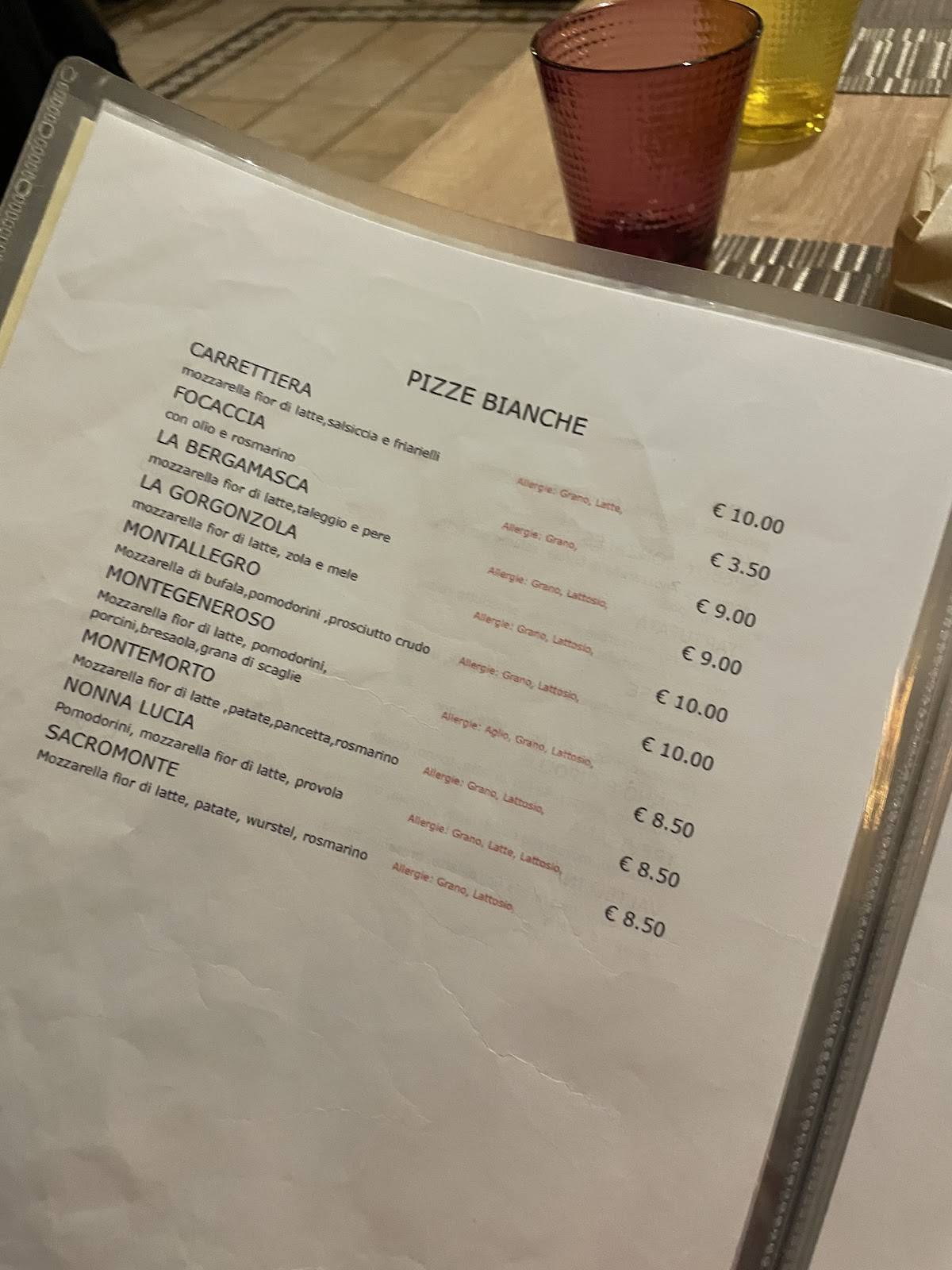 Menu di SETTEDUEQUATTRO Pizza&Cucina 