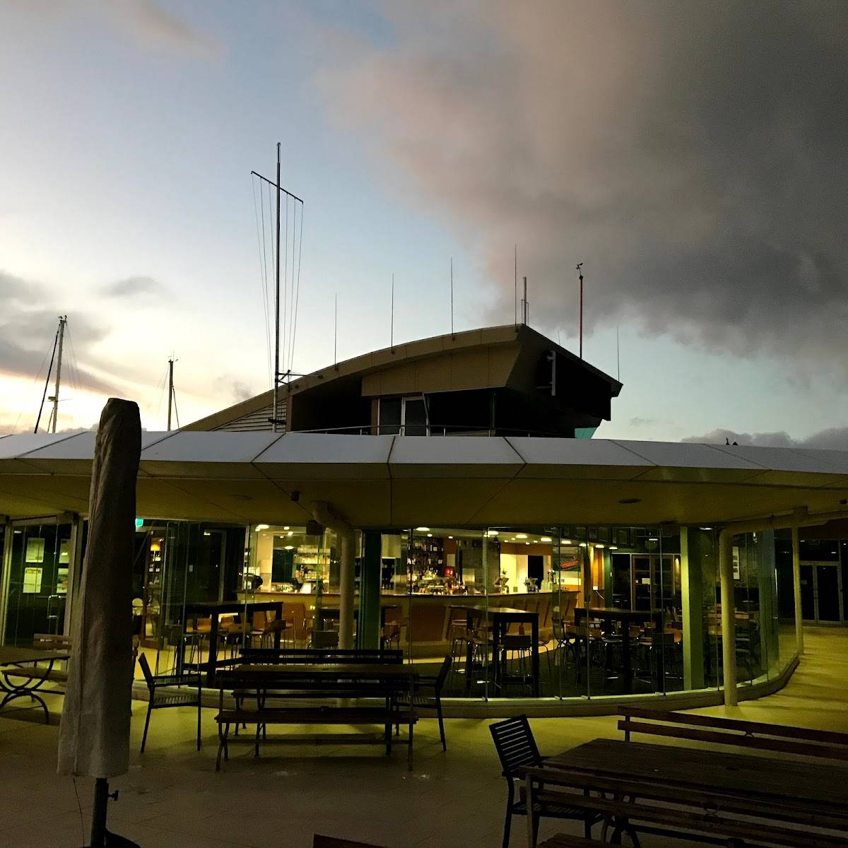 Sandringham Yacht Club menu