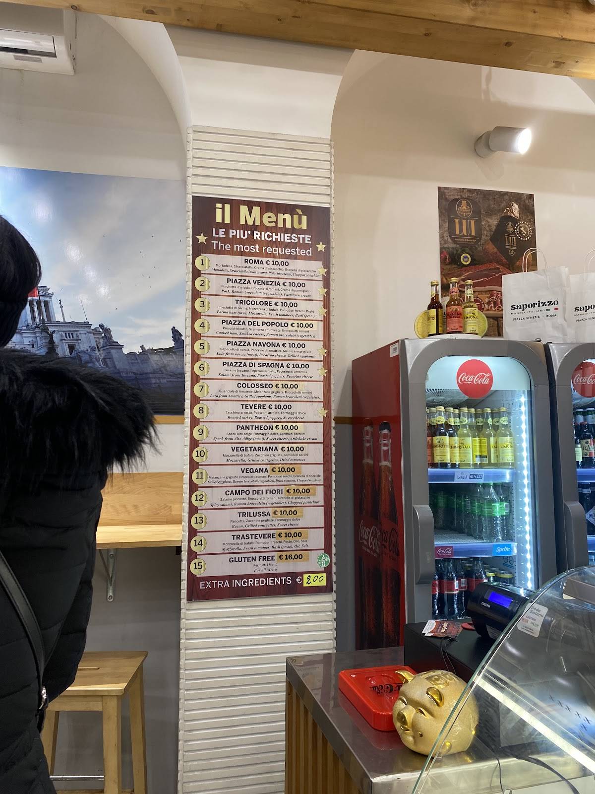 Menu di Saporizzo 