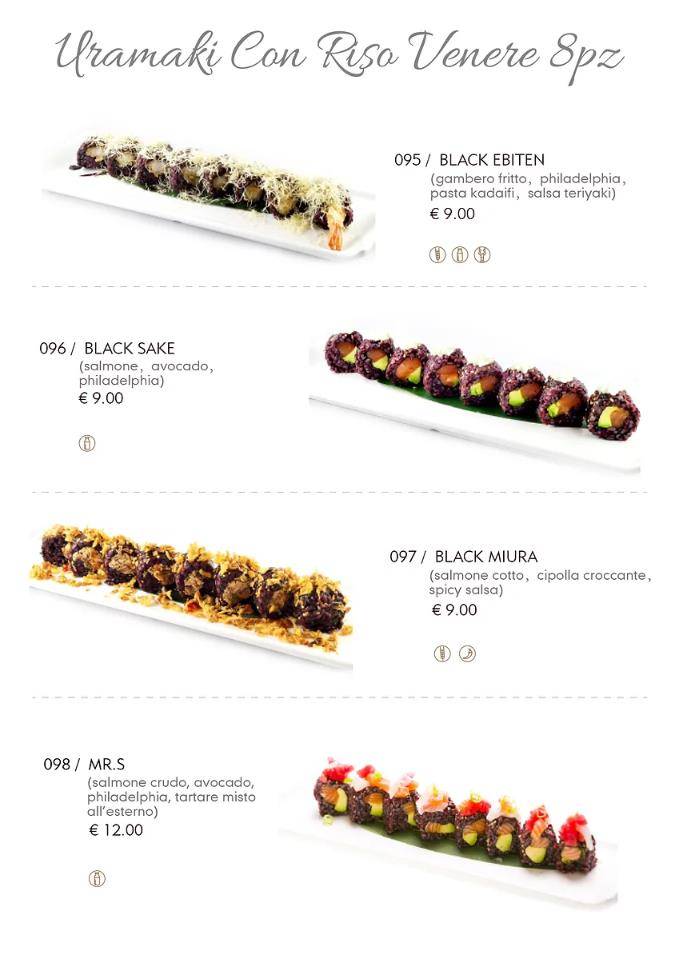 Menu di Sen Sushi 