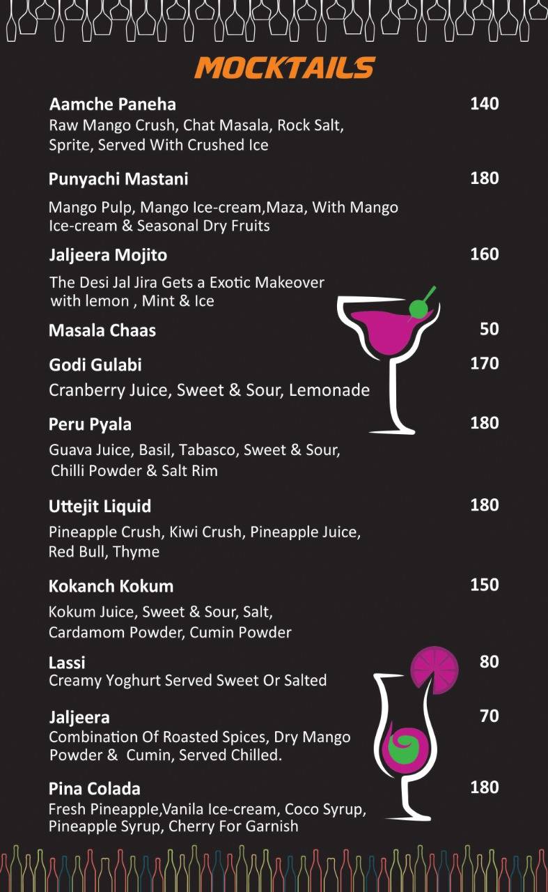 Shatanand Bar & Restaurant menu