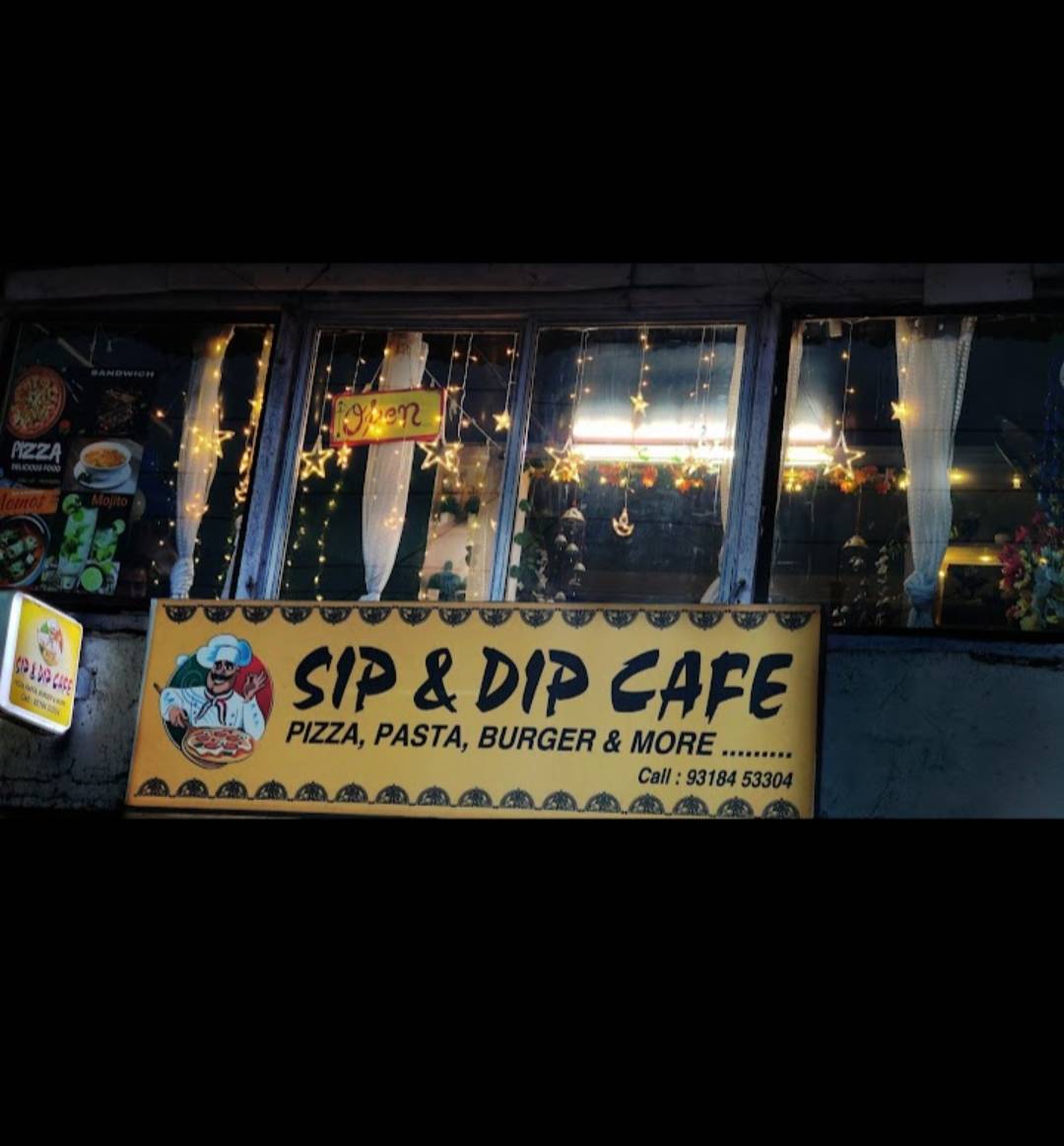 Sip & Dip Cafe menu
