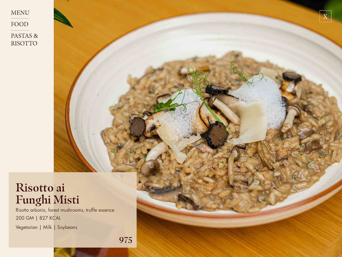Sorriso menu